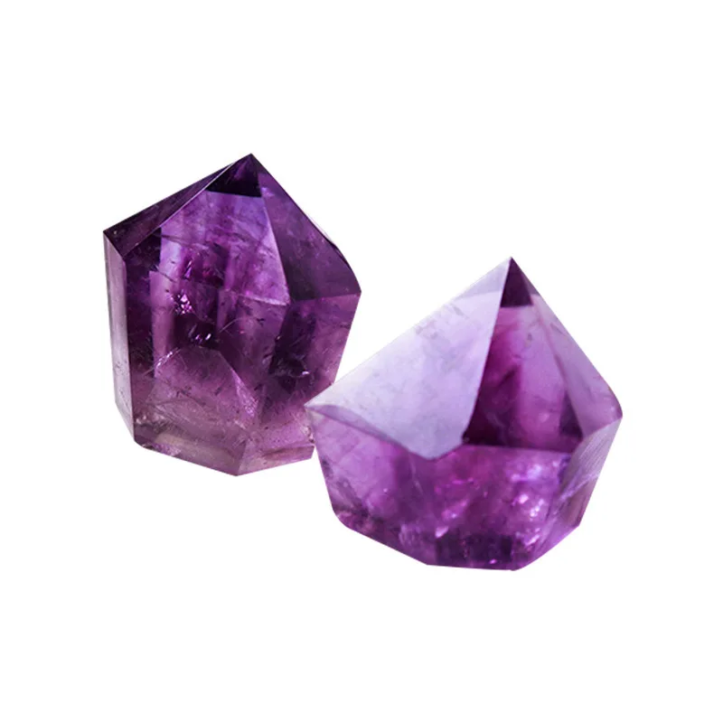 Nature Amethyst Point Free FormNatural Polished Gemstone, Perfect For Home Decor Energy Healing Meditation Unique Crystal Gift