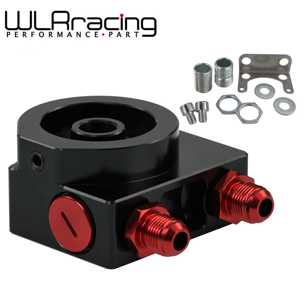 WLR - Oil Filter Sandwich Adaptor With Oil filter remote block with thermostat 3/4-16UNF M20*1.5 WLR5675BK