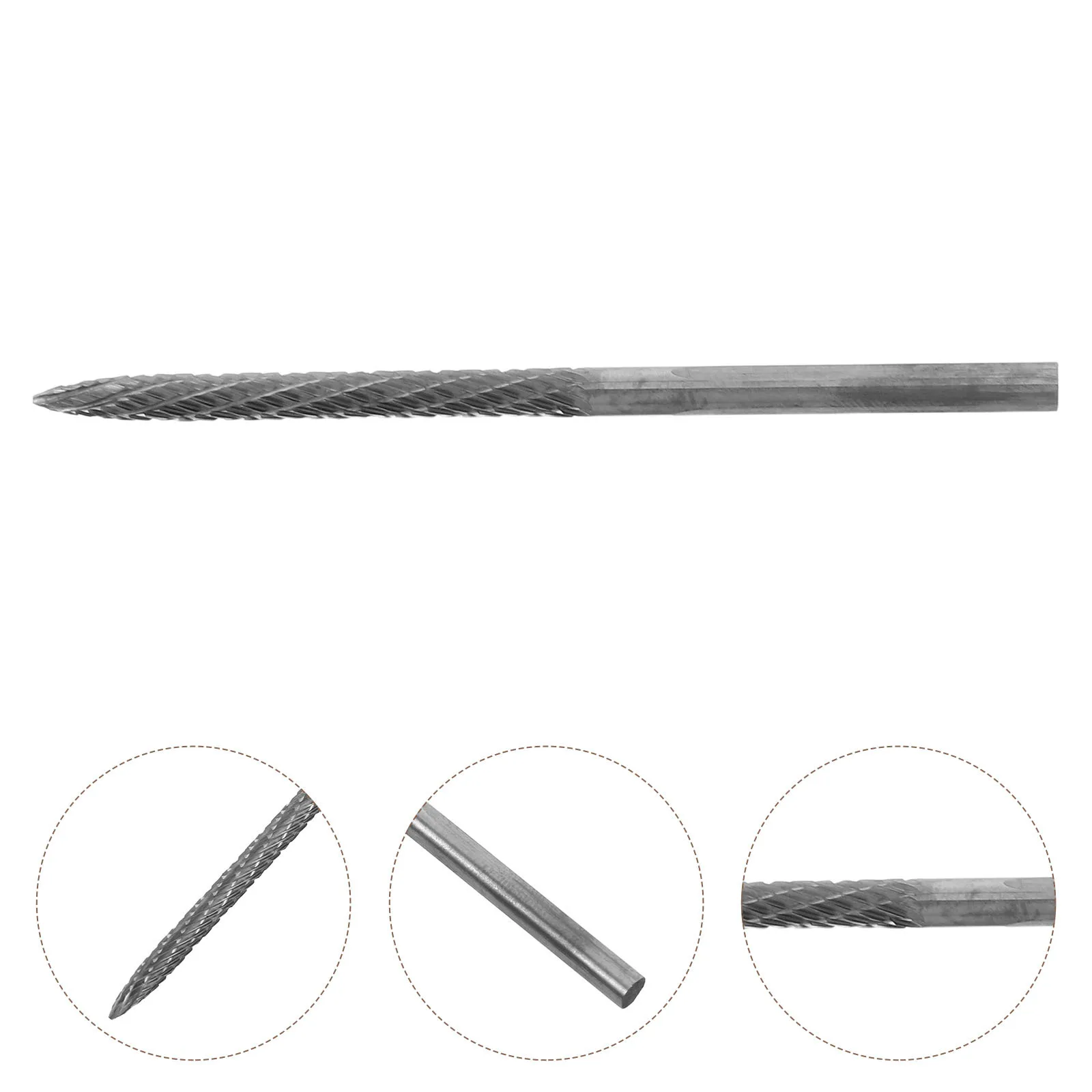 

2 шт., развертка для ремонта шин, сверло 3 мм, твердосплавные заусенцы из углеродистой стали, режущий инструмент, установщик заплаток для шин для автомобилей, мотоциклов