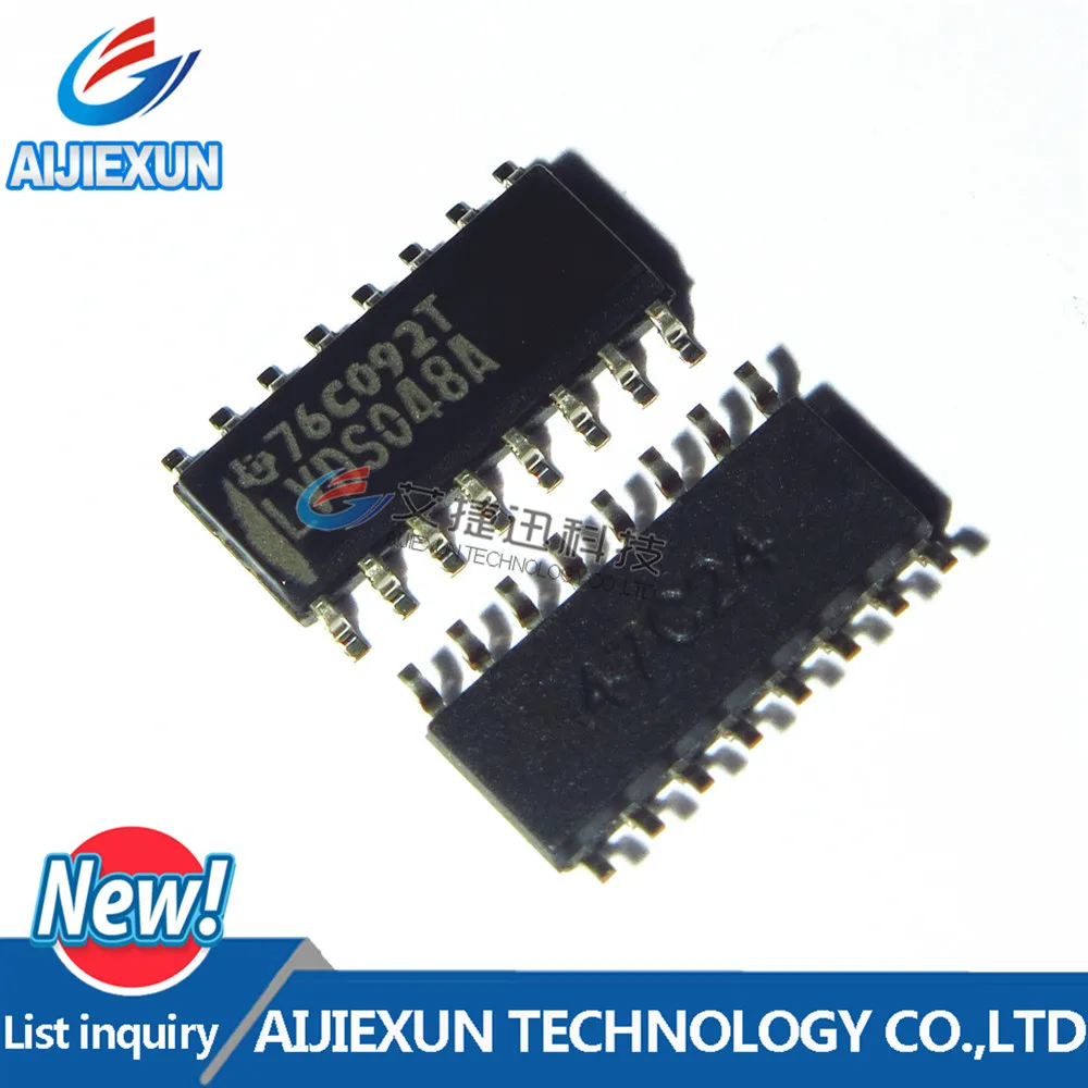 

5PCS SN65LVDS048AD LVDS048A SOP16 LVDS Receiver 16-Pin SOIC Tube RoHS : Compliant New and original