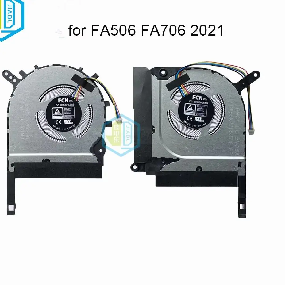 CPU GPU Cooling Fan Notebook Cooler Radiator For Asus TUF Gaming FA506 FA506Q FA706 FA706Q DFS5K221153718 13NR0600T05011 04011