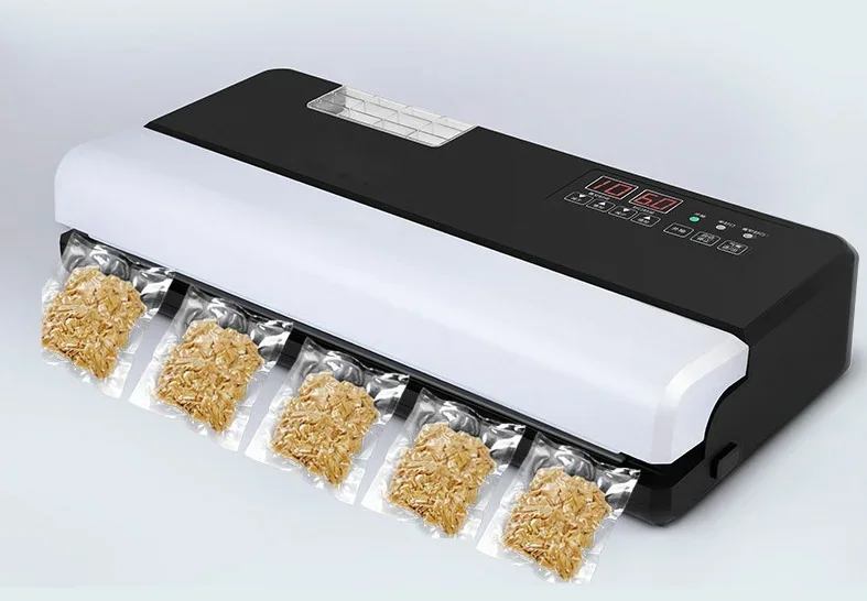 

2026 Fast Delivery Kitchen Small Appliance Touch Button Food Vacuum Sealer Machine With Vacuum Bags Vacuum Sealer