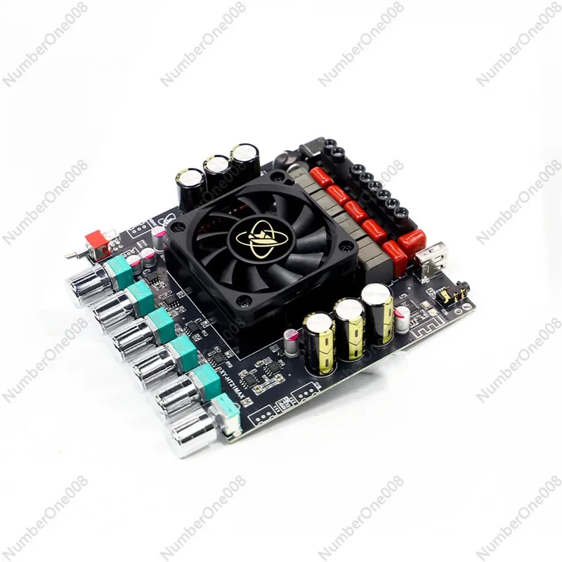 HT21MAX upgraded version 2.1 channel Bluetooth power amplifier board 200W * 2 + 400W high and low sound adjustment TPA3223