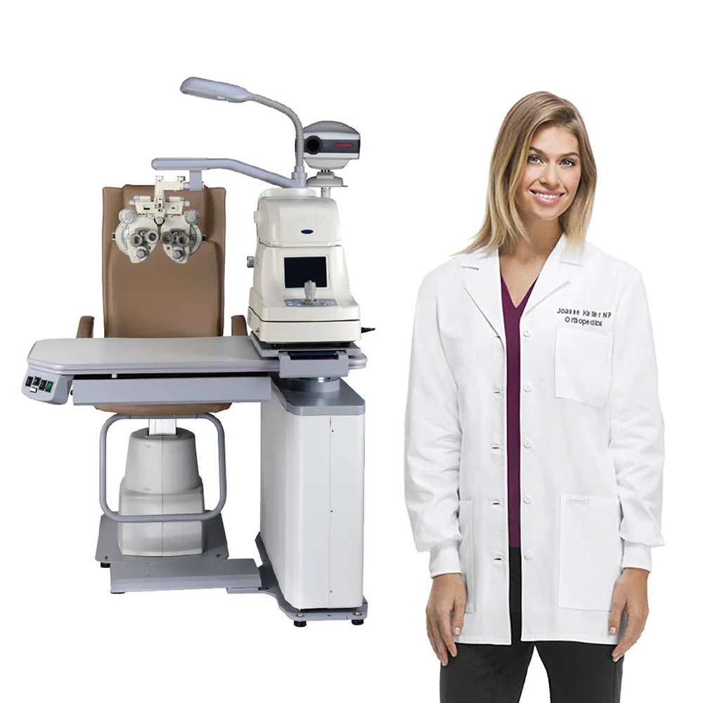 

Eye Exam Ophthalmic Measuering Instrument Ophthalmic Refraction with Phropter Arm Chair Unit