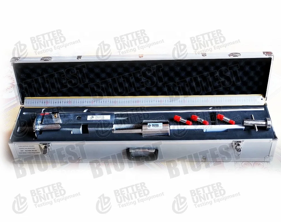 Automatic Portable Dynamic Cone Penetrometer Equipment Manual Power Electronic ASTM Standard Soil Testing Compression 1 Year 0.1