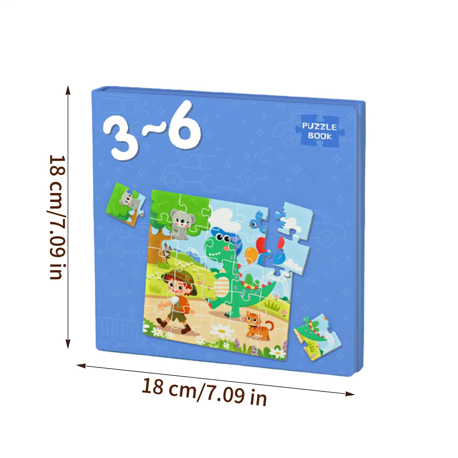 ตัวต่อแม่เหล็กสำหรับเด็ก ของเล่นพกพาสำหรับเด็กก่อนวัยเรียน ของเล่นเสริมพัฒนาการการเรียนรู้ ตัวต่อแม่เหล็กสำหรับการเดินทาง ฝึกการประสานมือและตา