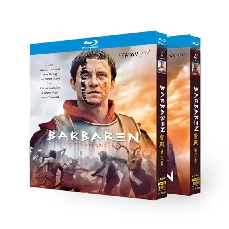 Barbarians Season 1-2 Movie TV Film 4-Disc All Region New Box Set