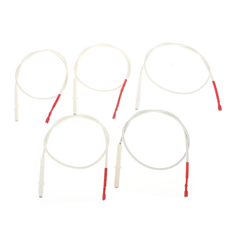 18/20/24/26/28mm Line Gas Cooker Range Stove Spare Part Igniter Ceramic Electrode With Cable Rod Ceramic Gas Cooker Accessories