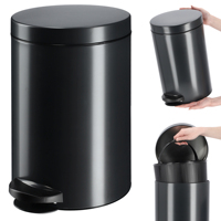 KADAX Waste Trash Bin 14L Container With Pedal