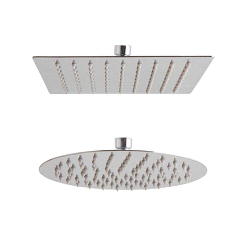 

head rainfall water saving high pressure bathroom shower heads accessory High quality 4/6/8/10/12 inch stainless steel shower