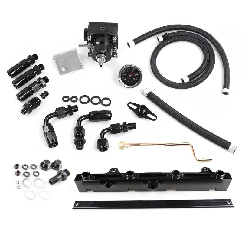 Fuel Booster Fuel Rail Set for Honda Civic RSX Si K20 K24 2.0/2