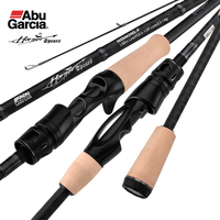ABU Garcia Original Hornet Spears Spining/Casting 2 Sections Fishing Rod 1.98m-2.43m Fuji A-Guide Ring/Reel Seat  Nano Carbon