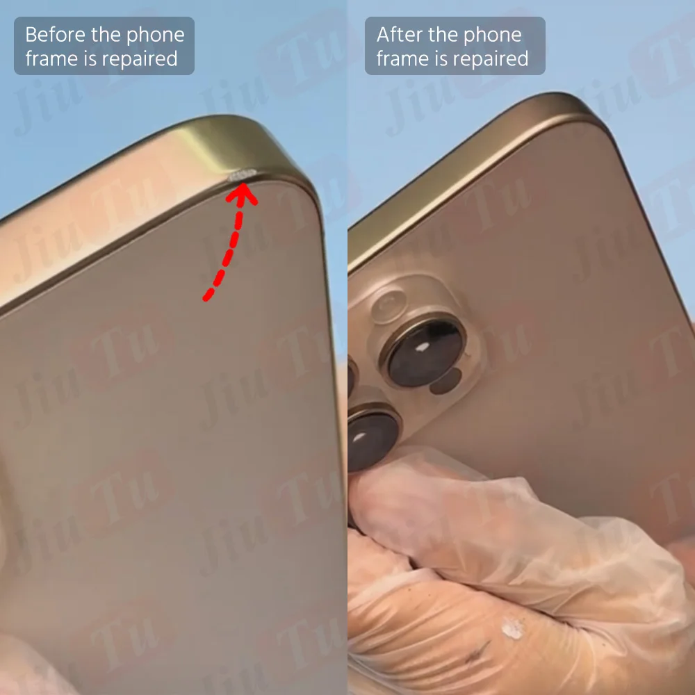 Mobile Phone Frame Scratch Repair Kit Spray Gun Polishing Sandpaper For Bezel Frame Polishing Repaint Refurbishment