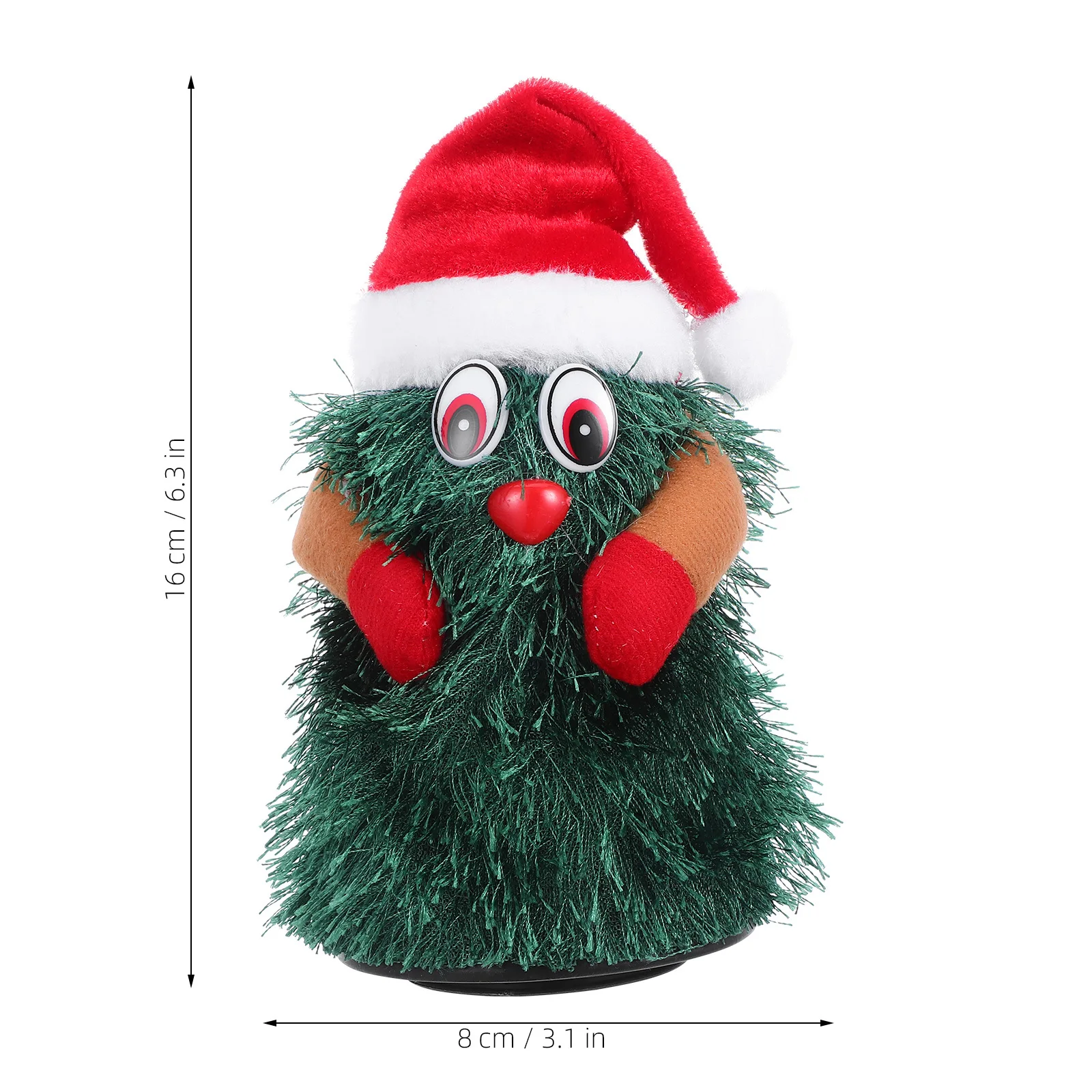 電動クリスマス回転式ホリデーデコレーション 室内クリスマスダンシングオーナメント ミニテーブルデコレーション 家族向け