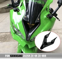 Para KAWASAKI Ninja ZX4R ZX4RR ZX-4R ZX25R cubierta de entrada de aire delantera motocicleta ala de aire delantera pico de pájaro entrada Kit de carenado inferior