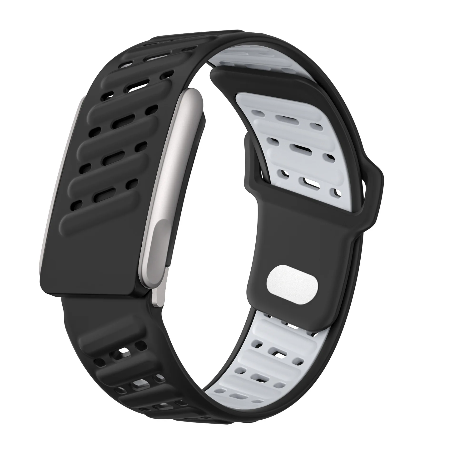 

Whoop 5.0 Original Breathable Silicone Watch Strap Size 140mm*130mm*25mm Smart Bracelet 2-color Sports Whoop ECG Wristband