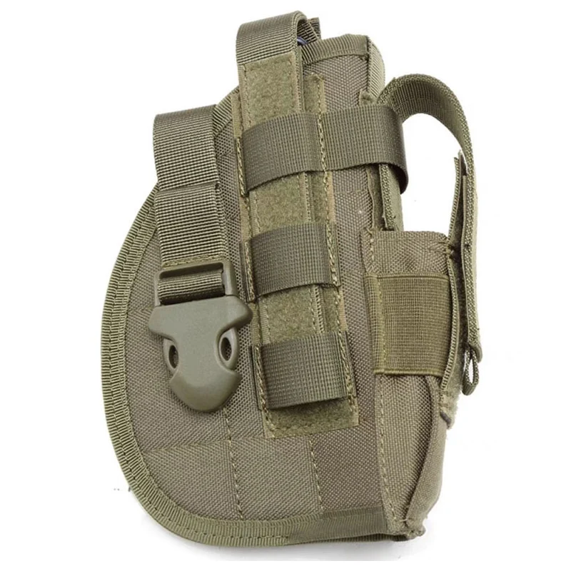 التكتيكية العالمي بندقية الحافظة ل غلوك 17 19 بيريتا M9 1911 P226 اليد اليمنى اليسرى الخصر أخفى حمل مسدس 9 مللي متر ماج الحقيبة #3