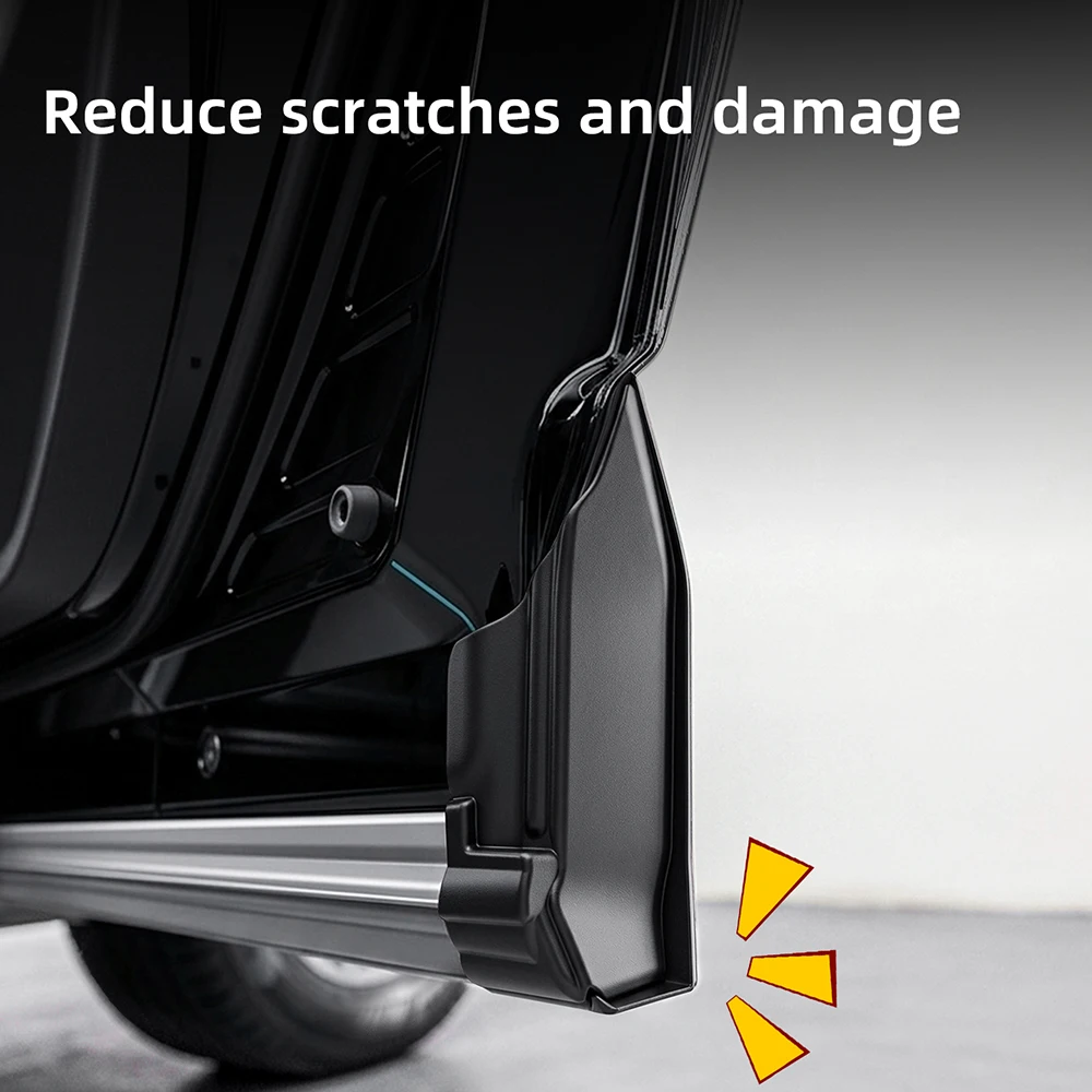 For Toyota RAV4  2026-2028 Front Door Corner Seal Cover ABS Black Protector Trim Guard 2PCS Car Exterior Accessories Plus view 6