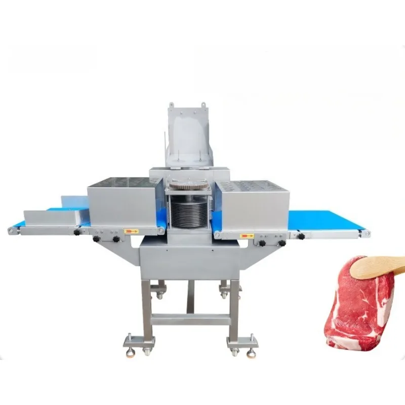 Commercial Automatic Parallel Fresh Meat Slicer Fish and Duck Breast Slicer Chicken Breast Slicer