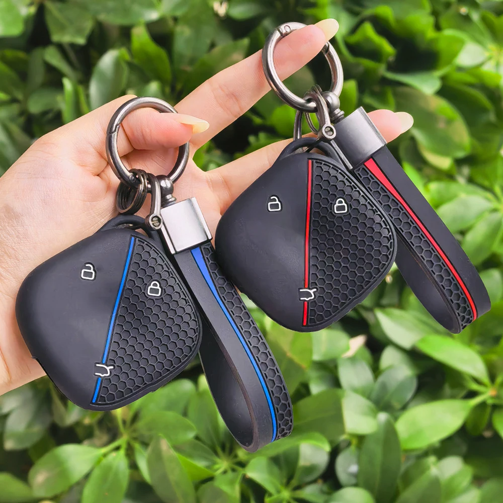 Car Key Case for Chevrolet Spark EUV 2025 2026 Accessories Keychain Remote Protection Cover Bag Shell Housing Holder Fob