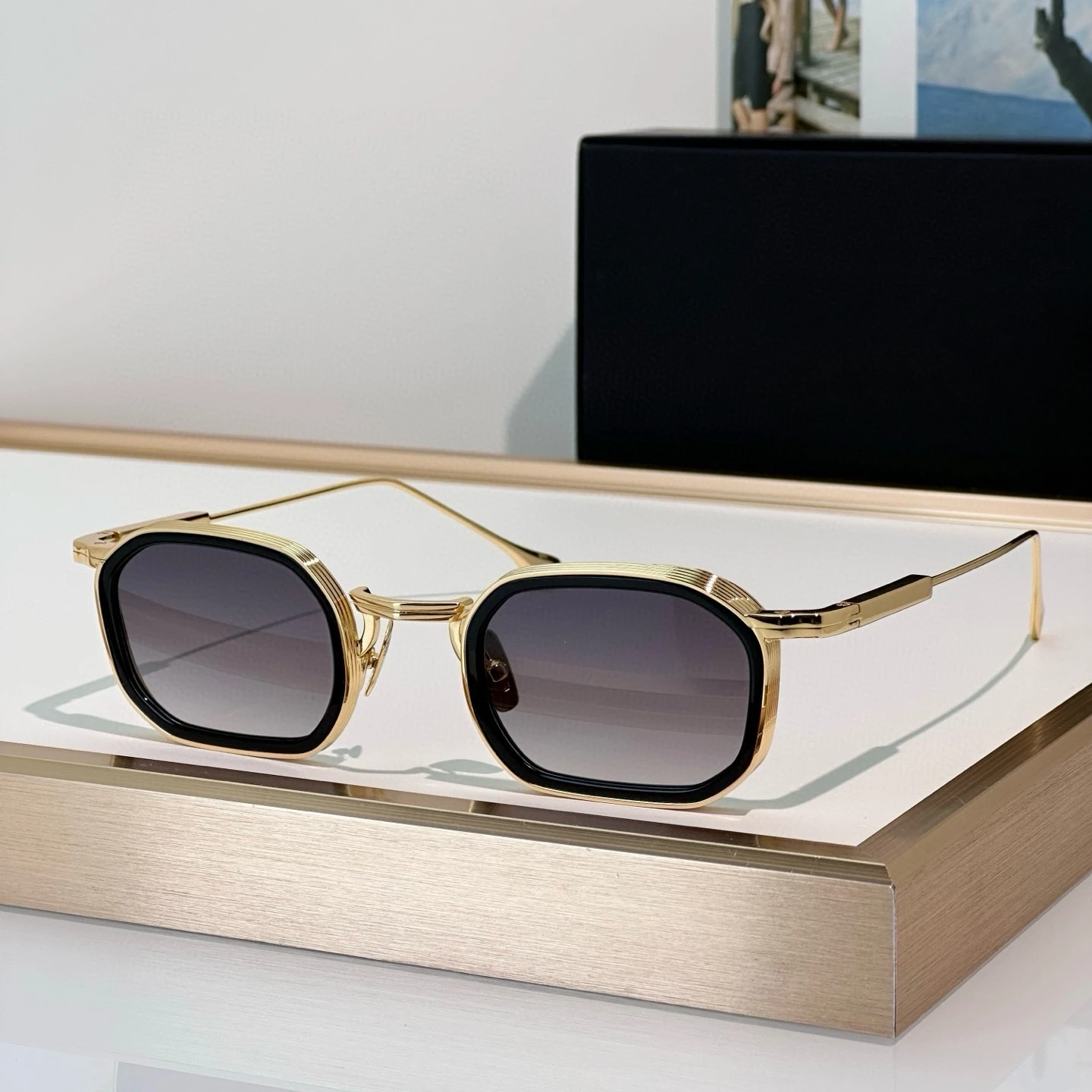 SAMUEL Pilot Design Luxe Merk herenzonnebril Dames Legering Metaal Stijl Trendy Ovaal UV400 Outdoor Trendy Mode Brillen