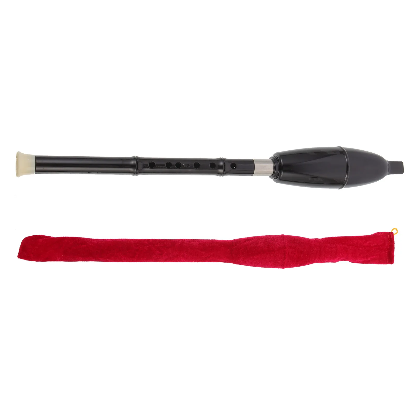 

1 Set Traditional Bawu Flute For Beginners Lightweight Vertical Wind Instrument Portable Chinese Folk Music Instrument With