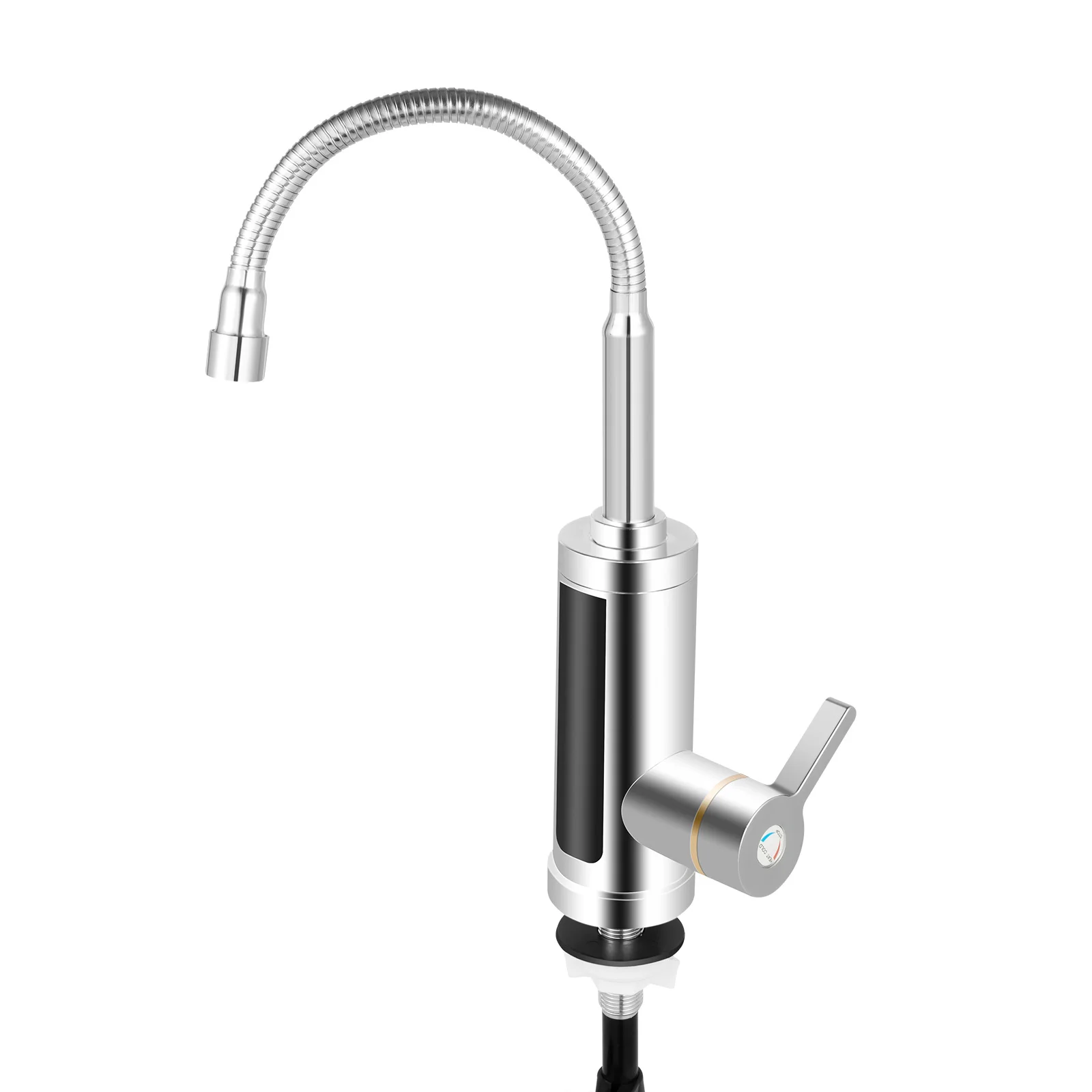 304 roestvrijstalen 3000W elektrische boilerkraan, 59-122 ° Temperatuurbereik, warm en koud water