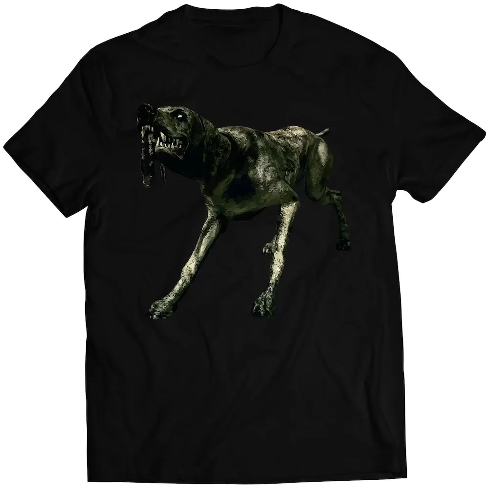 Adjule Zombie Dog Residence Evil Biohazard 5 Premium T Shirt Vectorized Design