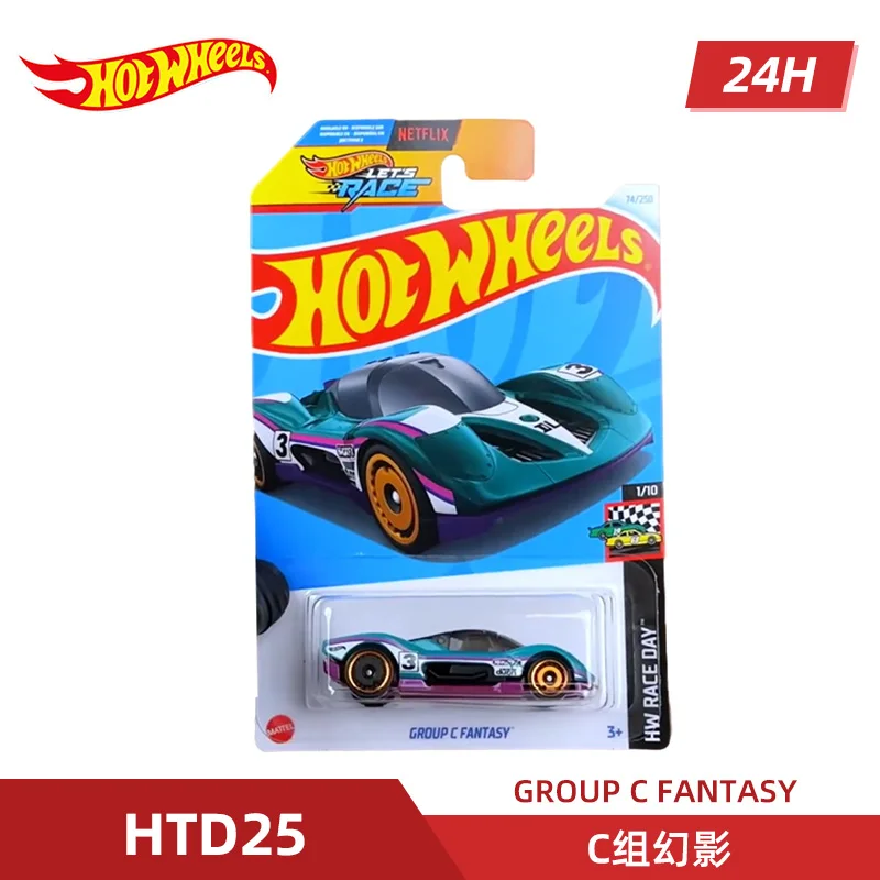 Original Mattel Hot Wheels Car Toys 1/64 Diecast C4982 2024H Porsche 904 Carrera GTS Mazda Rx-3 Vehicle Model Toy for Boys Gift