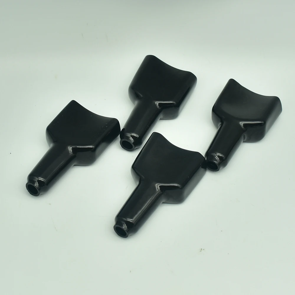 4 PCS Plug Cover Waterproof 50A For Anderson Plug Connector Dustproof Cable Jacket Black For Caravan Solar Panel Accessories