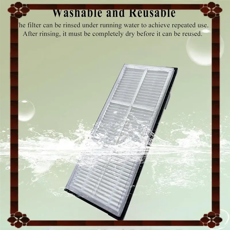 تسليم 24 ساعة لـ Roborock S7 Maxv/S7 Max Ultra/S8/S8+ /S8 Pro Ultra 6-Pack ملحقات فلتر HEPA لمكنسة الروبوت