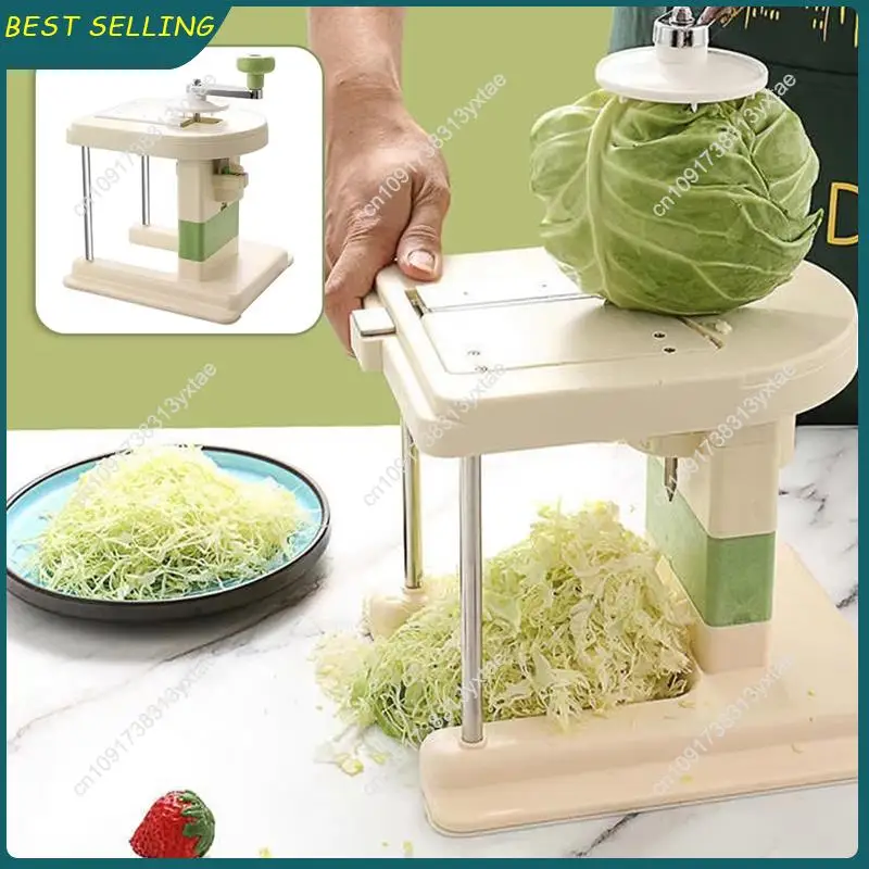 N09R-Homemade Cabbage Slicers Machine Japanese Style Portable Quick Lettuce Sharpen Grater