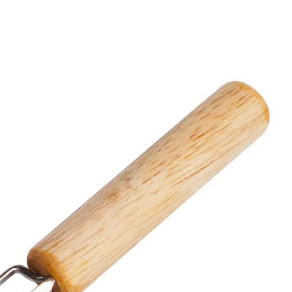 

3 шт. вилки для обжарки кукурузы, шампуры для барбекю из нержавеющей стали с деревянной ручкой для гриля кукурузы на початках, уличное барбекю, вечеринка