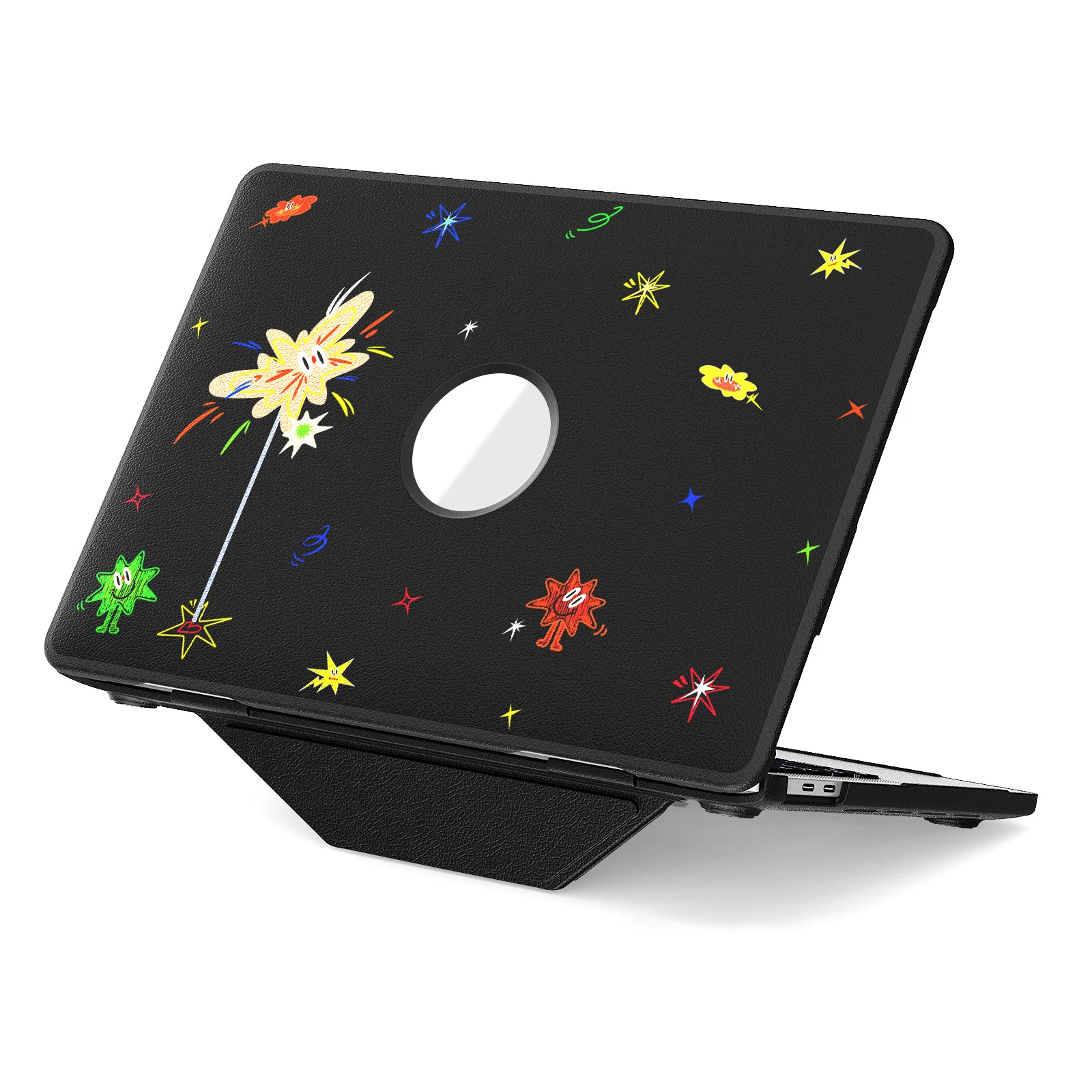 

Laptop Case for MacBook Pro M1 M2 model A2338 Protector Stand Cover Compatible with MacBook Pro 13 2020 A2289 Touch Bar PU Case