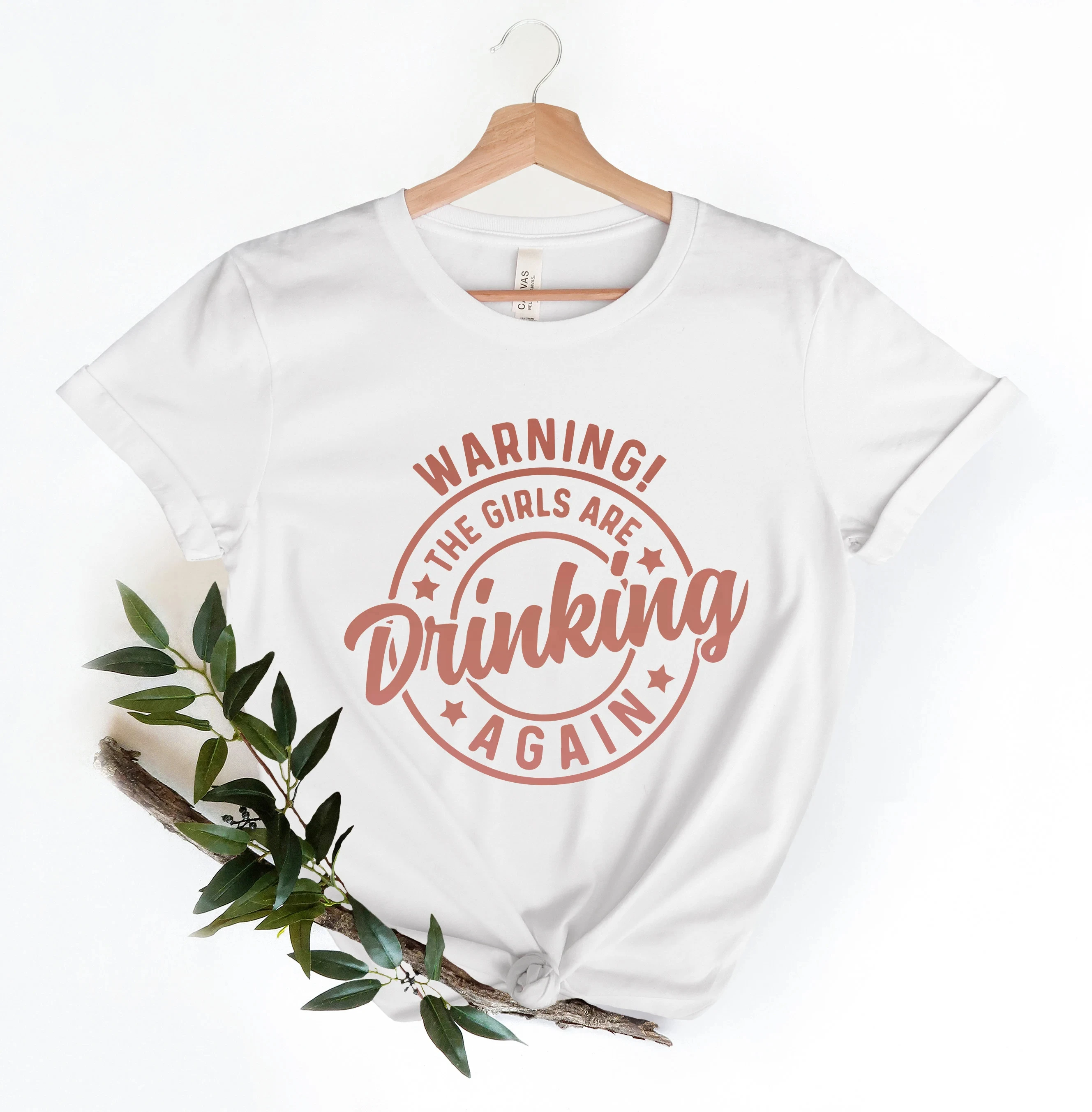 Warning the Girls Drinking Again Shirt, Drinking Night Shirt, Funny Drinking Shirt, Beer Lover Gift, Beer Lover Shirt Tops Tees