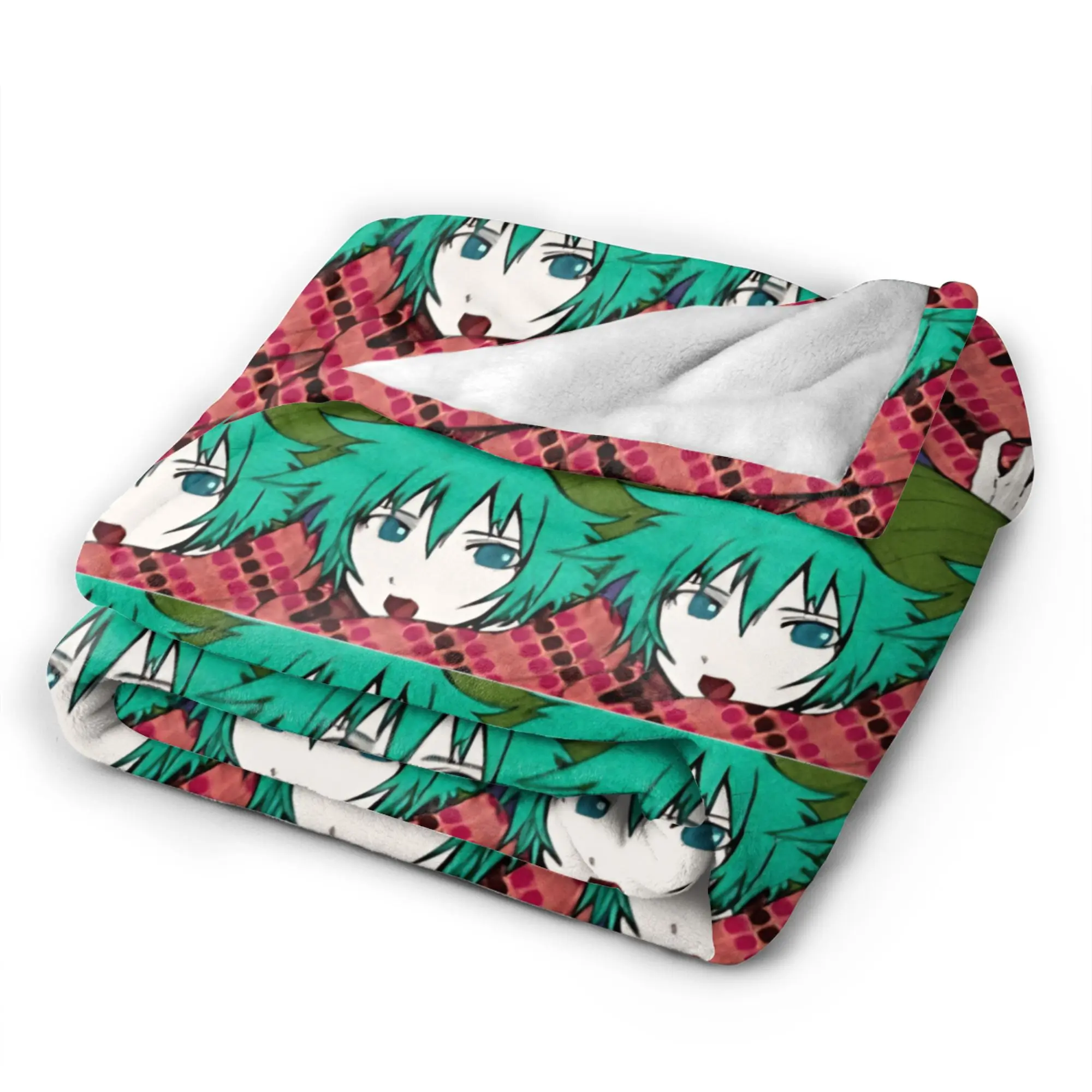 Shin Tsukimi Blanket Your Turn To Die Soft Warm Graphic Plush Throw Blanket For Child Bedroom Flannel Bedspread Bed Cover