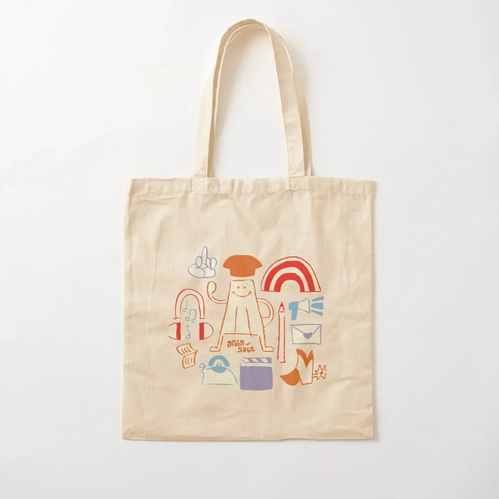 

grain of salt mag, as seen through lily's eyes. Tote Bag hand bag Canvas bag for women canvas tote