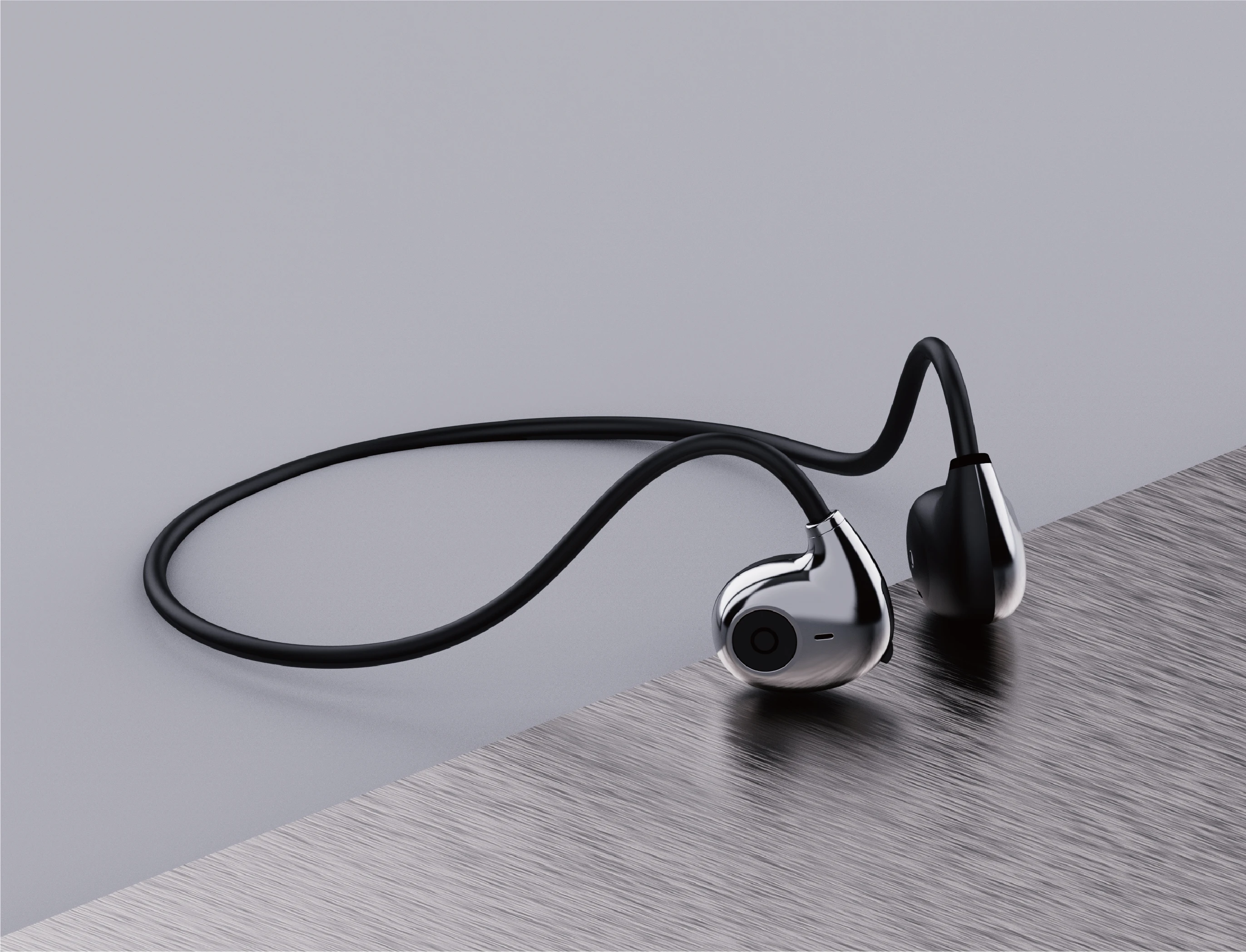 Hileo Bone Conduction Headphones Bluetooth 5.2 Wireless Not In-Ear Headset IPX5 Waterproof Sport Earphones Lightweight Ear Hook