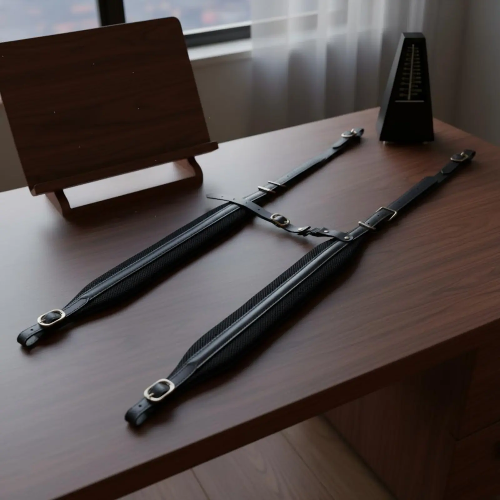 Correas de hombro para acordeón, compatibilidad amplia, correas ajustables para acordeón, accesorio para instrumentos musicales, resistente, transpirable