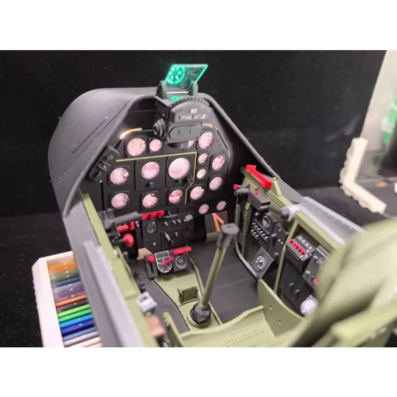 

Freewing Flightline 1600mm P-51 Mustang RC Plane FPV Cockpit Conversion Kit Scale Interior Simulation Accessory 3D Printed