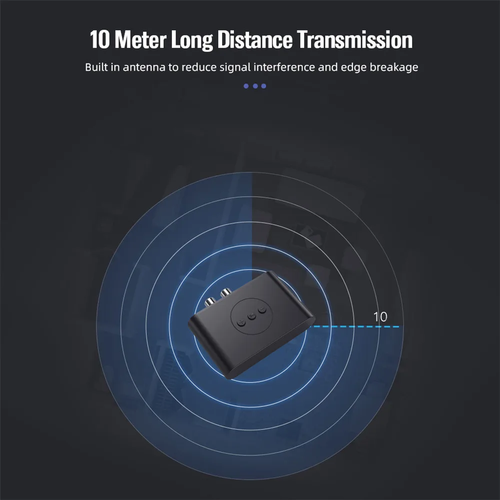 NFC Bluetooth Audio Receiver 3,5mm AUX RCA USB U-Disk HIFI Stereo Musik Wireless Adapter Mit Mikrofon für Car Kit Lautsprecher Amp