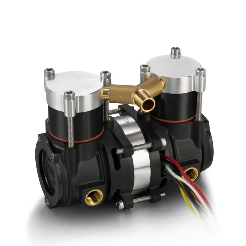 ARP8DB12P 17LPM 2.4bar pressure electric 12Vdc oilless brushless motor micro piston air pump with small size for oxygenerator