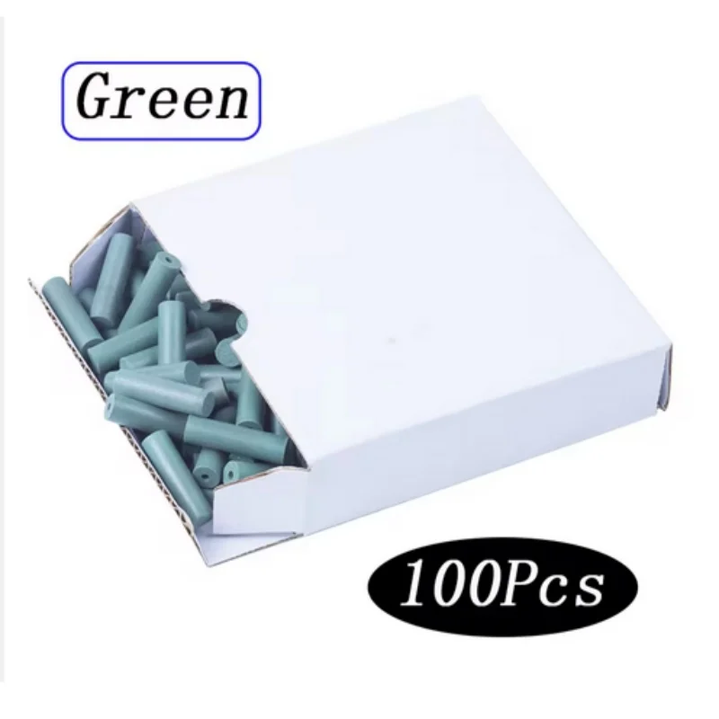 100Pcs Dental Rubber Polishing particles polishing wheel jewelry buffing Dental Lab material