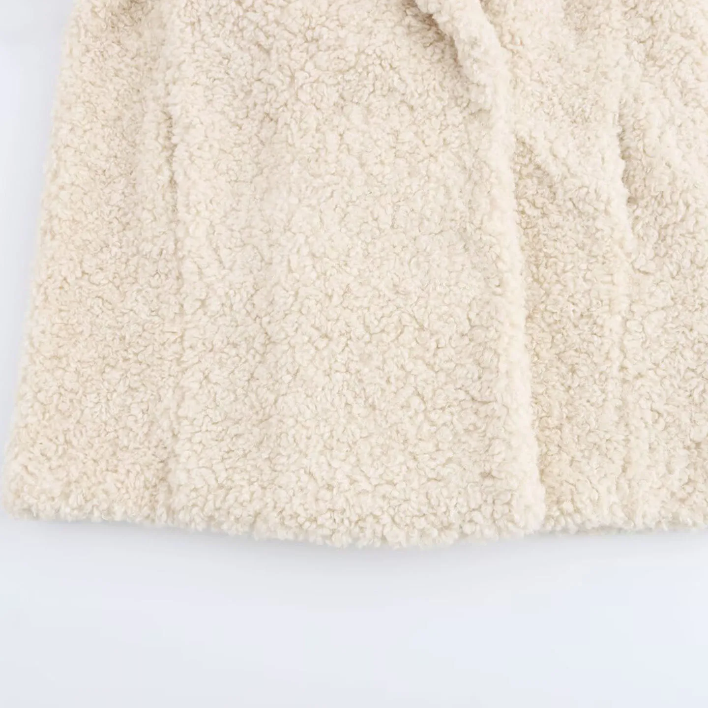 2025 Autumn New Sle Women's Faion Personali Artificial Fur Effect Coat Jaet Z Brand Loose Fit Long Sve