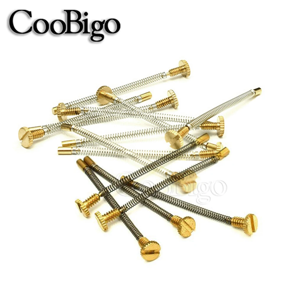 5pcs Kerosene Lighter Spring Screws Replacement Zippo Zorro Petrol Oil Lighters Repair Parts DIY Cigarette Accessories Metal