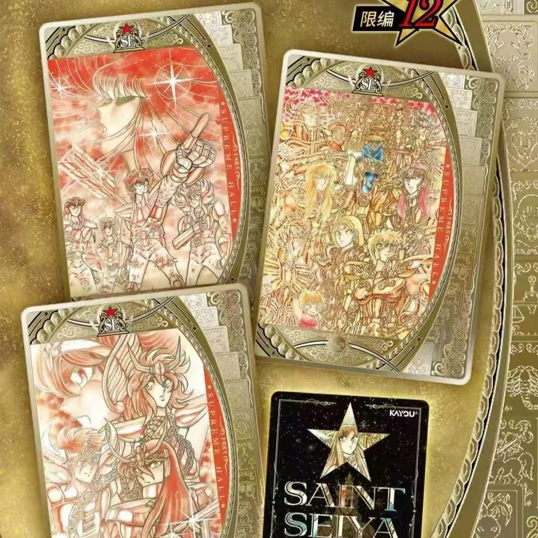 Kayou Saint Seiya Cloth Awakening Collection Card Box Manga Edition Star Pack Japanese Anime Rare Collectible Trading Cards