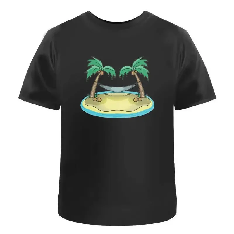 Hammock On A Desert Island' Cotton T Shirt Ta047240