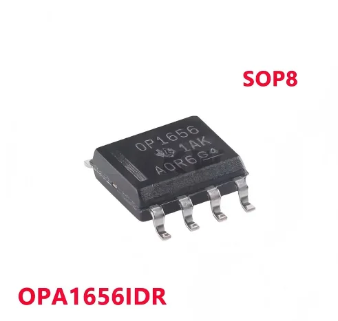 5/PCS New OPA1656IDR OPA1656 OP1656 SOP8 Ultra-low noise and distortion audio operational amplifier In Stock