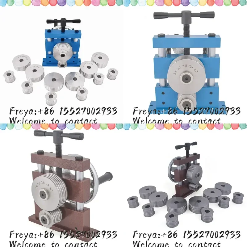 Bracelet shaping and round pressing machine, round ring bracelet round, gold and silver bracelet ring number is changed to