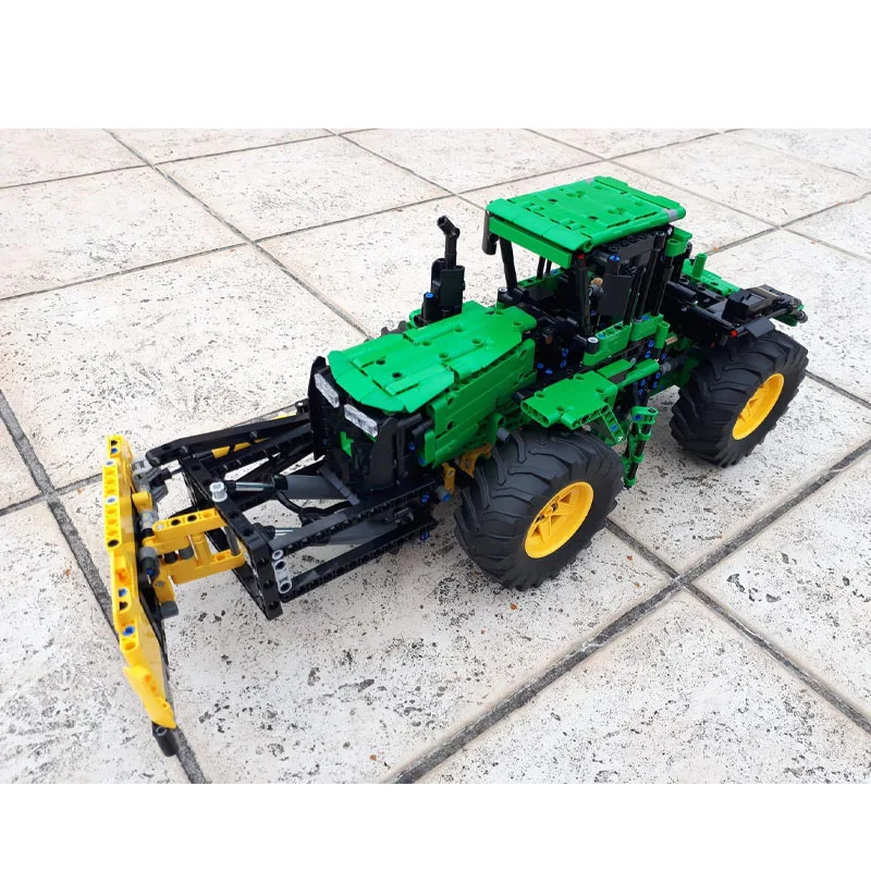 MOC-159458 Modello di blocco di trattore agricolo cittadino, 1409 parti, regalo giocattolo di compleanno per bambini per ragazzi